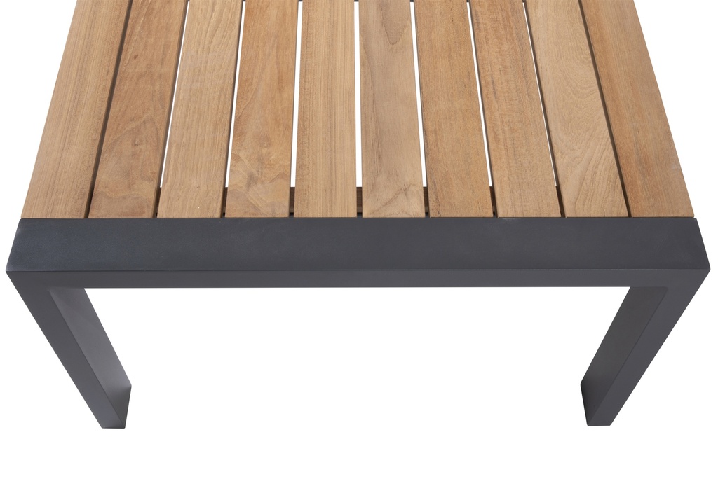 [4SO-91250] Table basse du salon de jardin GINGER anthracite - TASTE by 4 Seasons
