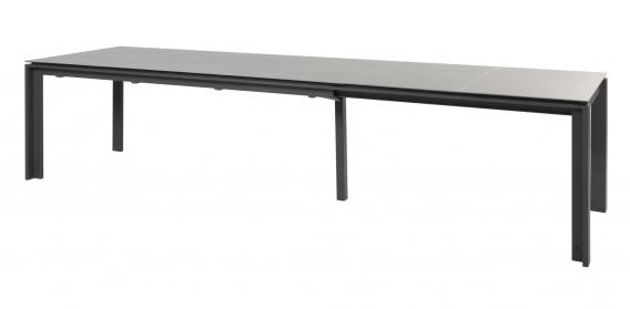 [4SO-91298] OPTIMUM Table de jardin extensible 220-280-340 cm - plateau en céramique - TASTE, 91298