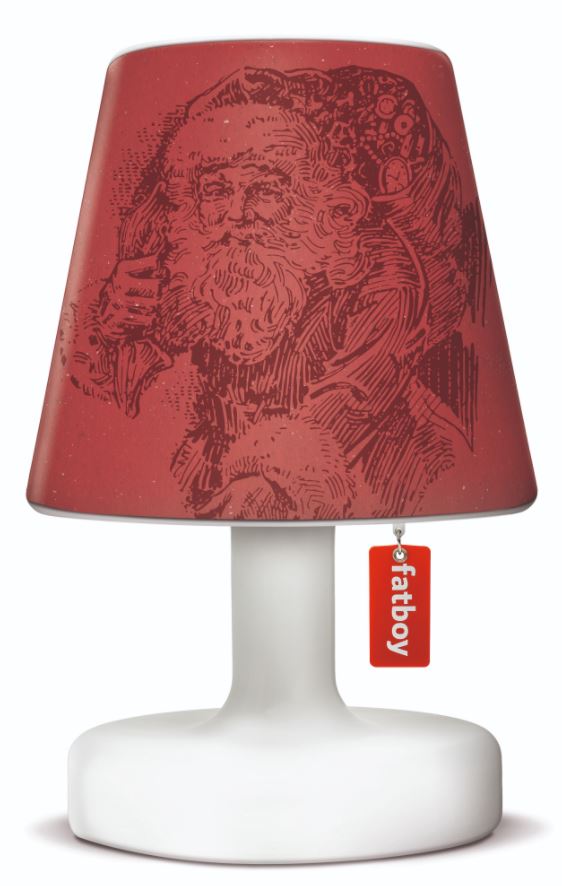 Fatboy X-Mas Cappie Santastic Cooper – abat-jour décoratif de Noël pour lampe Edison the Petit