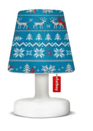 [FATBOY-103345] Abat-jour Fatboy Cooper Cappie Naughty Knitty X-Mas 103345 – accessoire de Noël pour lampe Edison the Petit