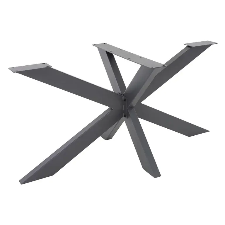 [4SO-91320] Pieds de table PRADO ovale aluminium anthracite - TASTE, 91320, PRADO