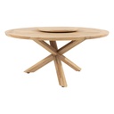Plateau tournant PRADO Lazy Susan Ø65 cm – Teck naturel – Taste by 4 Seasons Outdoor