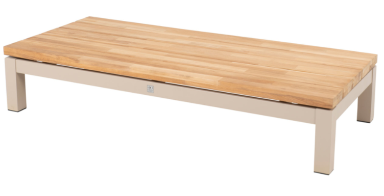 [4SO-19904] Table basse de jardin CAPITOL couleur: latte - 150 x 65 x 30 cm de 4 seasons outdoor, CAPITOL