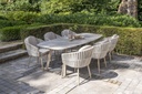 Ensemble de jardin Eva-Manolo couleur "latté" by TASTE de 4 seasons outdoor, EVA, MANOLO