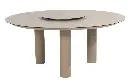 DONATO  Table de jardin couleur Latté - Diamètre: 160 cm - TASTE by 4 seasons outdoor, 91642