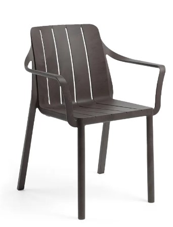 TIBERINA Chaise de jardin - Nardi outdoor - couleur: terra