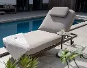 Lit de jardin Milano terre – Bain de soleil confortable & élégant | 4 Seasons Outdoor