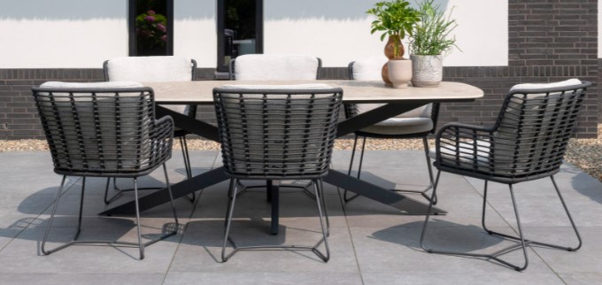 Ensemble de jardin Prado - Fabrice de la marque 4 seasons outdoor