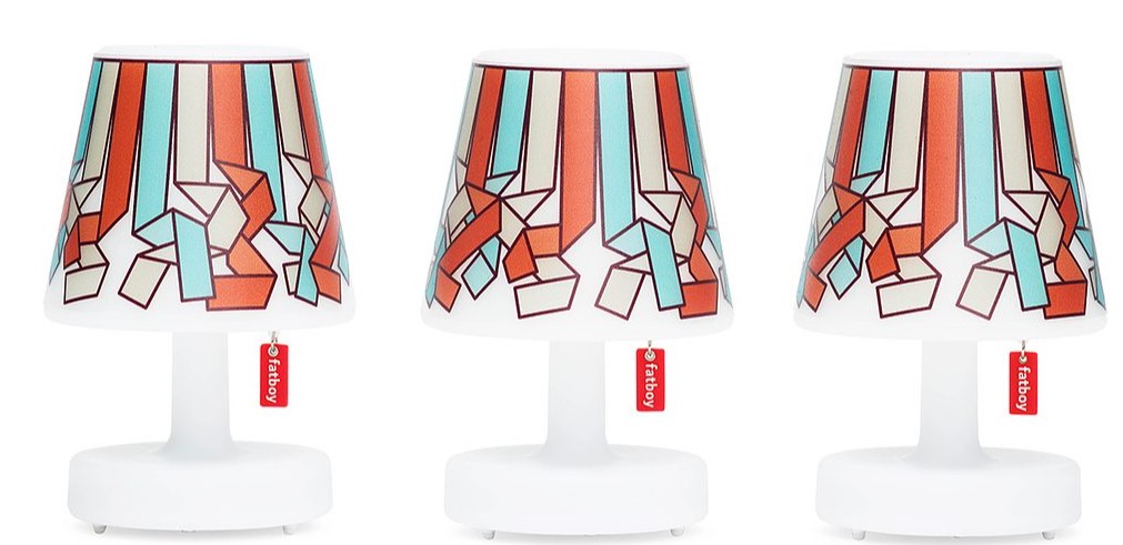 [FATBOY-105126] Mini Cappie Fatboy 106519 Serpentine sky Set de 3 – abat-jour décoratifs pour lampe Edison the Mini