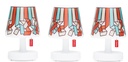 Mini Cappie Fatboy 106519 Serpentine sky Set de 3 – abat-jour décoratifs pour lampe Edison the Mini