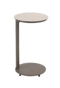 [4SO-91820] VIC table d'appoint en céramique couleur terre  de Taste by 4 seasons outdoor 