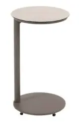 VIC table d'appoint en céramique couleur terre  de Taste by 4 seasons outdoor 