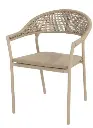 Sienna chaise de jardin couleur: "latté" par 4 seasons outdoor