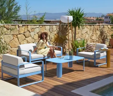 Bellevie salon de jardin FERMOB