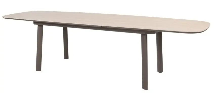 Manolo table extensible en céramique couleur terre 230/290 cm 4  seasons outdoor