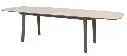 Manolo table extensible en céramique couleur terre 230/290 cm 4seasons 