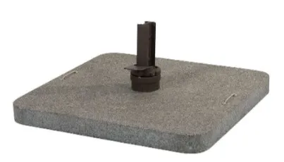 Pied de parasol 125kg - Couleur "gris clair" - Taste by 4 Seasons Outdoor