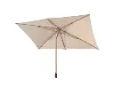 AZZURO - Parasol couleur "sand" 200X300cm - 4seasons outdoor 