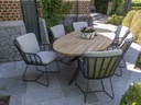 Ensemble de jardin Fabrice - Prado ovale de 4 seasons outdoor