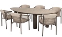 Ensemble de jardin Arizona - Allora - couleur:"terre" de la marque 4 seasons outdoor Modèle d'expo