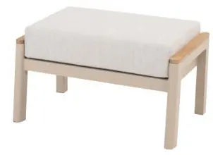 Olivia pose pieds couleur: latté de TASTE by 4 seasons outdoor