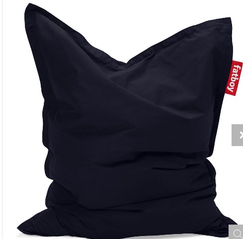 [FATBOY 104555] Pouf Fatboy Original Outdoor Grand Dark Ocean Sunbrella – pouf géant d’extérieur résistant aux UV et intempéries