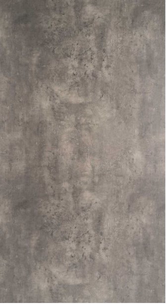 Plateau de table 80x80x1.3 cm - HPL silverstar biseauté couleur ciment - STERN, 102080
