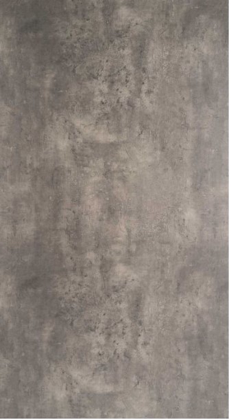 Plateau de table 80x80x1,3 cm - HPL silverstar biseauté couleur cement - STERN