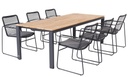 Ensemble de jardin Heritage et 6 chaises Elba - TASTE