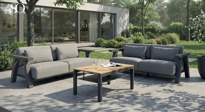 ICONIC SET Salon de jardin - vendu avec la table basse FORZA - par 4 seasons outdoor