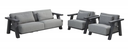 ICONIC SET Salon de jardin - vendu avec la table basse FORZA - par 4 seasons outdoor, ICONIC, forza