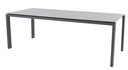 Table de jardin LAFITE 220 x 95 cm – Aluminium anthracite & plateau céramique – Taste by 4 Seasons Outdoor