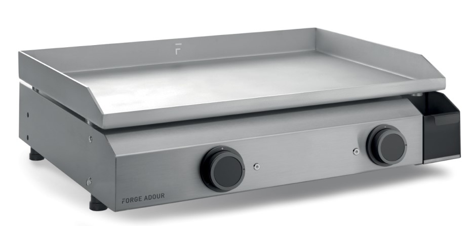 [FA - BASE E 60 I] Plancha Électrique Forge Adour Base 60 Inox – Simplicité, Fiabilité et Cuisson Parfaite