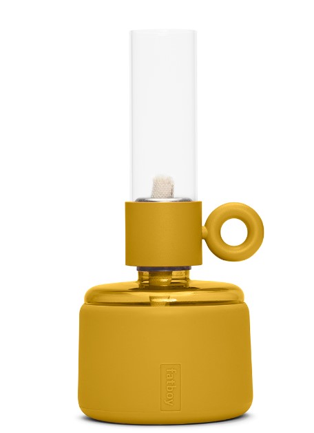Flamtastique XS - Lampe à huile FATBOY couleur &quot;gold honey&quot;
