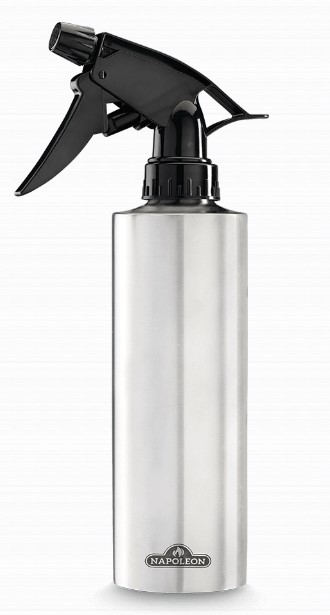 [NAPOLEON-62047] Flacon Pulvérisateur Inox Napoleon 62047 – Spray 550 ml pour Barbecue, Huile et Eau, Brumisation Précise et Résistante