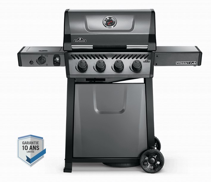 Barbecue gaz Napoleon Freestyle 425 SIB – BBQ avec Sizzle Zone™ et 4 brûleurs