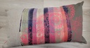 Housse coussin &quot;patchwork&quot; moyen - modèle unique FAIT MAIN - 65x35 - SISSIMOROCCO
