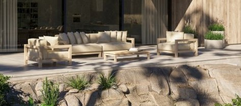 Salon de jardin RAFFINATO par 4 seasons outdoor