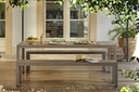 Ensemble RIO taupe + bancs en aluminium de Nardi outdoor, RIO, BANCS, 4925910000