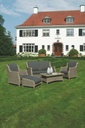 Salon de jardin Brighton collection Pure de 4 Seasons - Modèle d'exposition