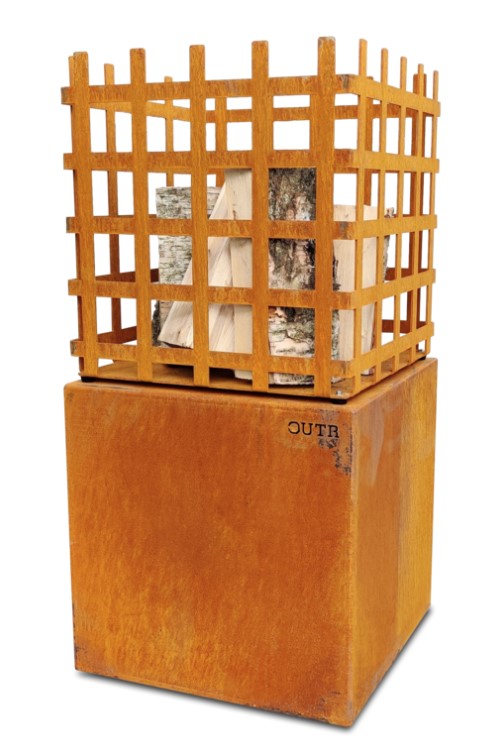 [OUTR - 0030103002] Braséro au feu de bois OUTR Block C80, brasero, OUTR, BLOCK C80