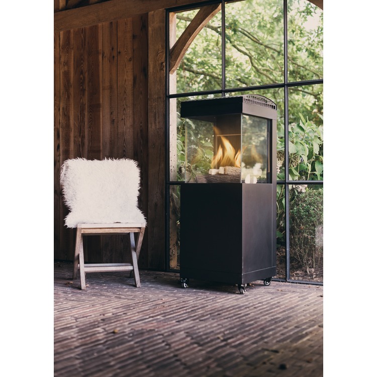 [OUTR - 0090100002] Foyer de jardin au gaz OUTR MALAGA | Chauffage extérieur design 8,5 kW