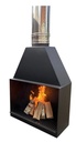 Foyer de jardin au feu de bois OUTR Donn 80, DONN, 0110101002