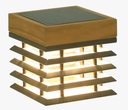 Applique solaire lampe murale et rechargeable TECK402 - les jardins