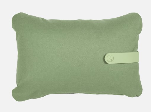 Coussin d'extérieur FERMOB - 44x30 cm - Color MIX vert eucalyptus, COUSSIN, vert eucalyptus, COLOR MIX, 2724C2