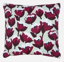 Coussin d’extérieur Fermob Pixels Bouquet Sauvage Menthe Glaciale 44x44 cm – coussin décoratif résistant UV pour jardin et terrasse