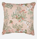 Coussin d’extérieur Fermob Pixels Rose Poudre 44x44 cm – coussin décoratif floral résistant UV pour jardin et terrasse