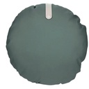 Coussin d’extérieur Fermob Color Mix Ø50 cm Vert Safari / Bleu Goa – coussin décoratif réversible résistant UV