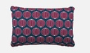 Coussin d’extérieur Fermob Envie d’ailleurs Bleu Pétrole 44x30 cm – coussin design résistant UV pour jardin et terrasse