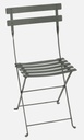 Chaise en métal BISTRO - couleur: Romarin - FERMOB